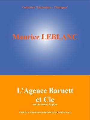 Cover of the book L'Agence Barnett et Cie by Jean-Baptiste Say