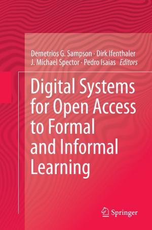 Cover of the book Digital Systems for Open Access to Formal and Informal Learning by Gregor Rossmanith