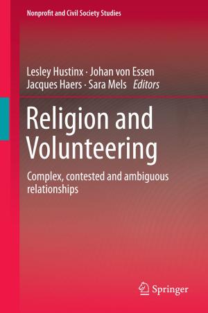 Cover of the book Religion and Volunteering by Renate Motschnig, David Ryback