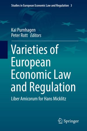 Cover of the book Varieties of European Economic Law and Regulation by 