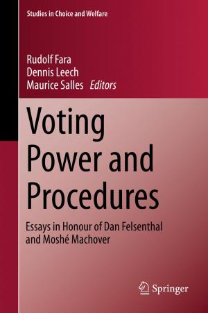Cover of the book Voting Power and Procedures by Francisco C. Robles Hernandez, Jose Martin Herrera Ramírez, Robert Mackay