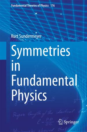 Cover of the book Symmetries in Fundamental Physics by Daniel Gartner