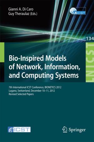 Cover of the book Bio-Inspired Models of Network, Information, and Computing Systems by 