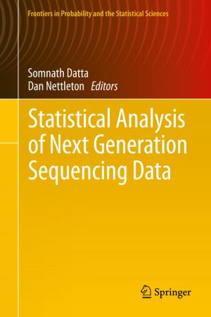 Cover of the book Statistical Analysis of Next Generation Sequencing Data by Nicola Bellomo, Abdelghani Bellouquid, Livio Gibelli, Nisrine Outada