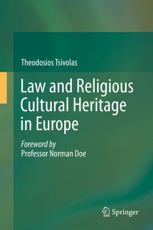 Cover of the book Law and Religious Cultural Heritage in Europe by 