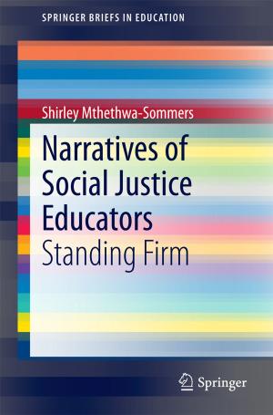 Cover of Narratives of Social Justice Educators