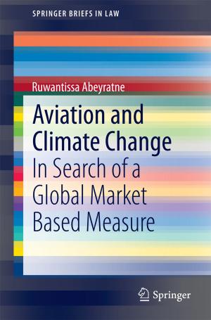 Cover of the book Aviation and Climate Change by Ana Paula Pinto Correia, Pedro Miguel Cândido Barquinha, João Carlos da Palma Goes