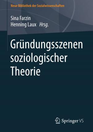 Cover of the book Gründungsszenen soziologischer Theorie by Monika Nörr
