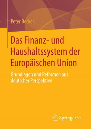 Cover of the book Das Finanz- und Haushaltssystem der Europäischen Union by Frank Höhne