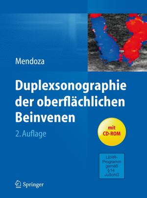 Cover of the book Duplexsonographie der oberflächlichen Beinvenen by Günter Scholz