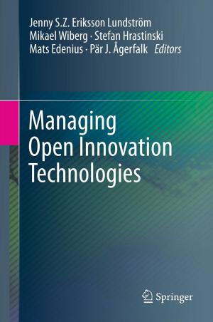 Cover of the book Managing Open Innovation Technologies by Tonghua Su