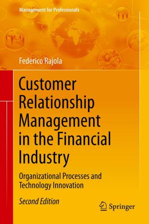 Cover of the book Customer Relationship Management in the Financial Industry by Jonas Klaus