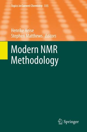 Cover of the book Modern NMR Methodology by E. Fill, K. J. Witte, G. Brederlow