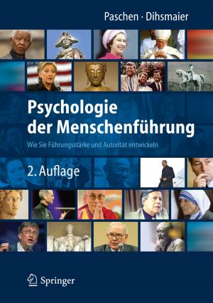 Cover of the book Psychologie der Menschenführung by Pinninti Krishna Rao
