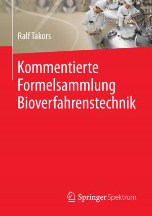 Cover of Kommentierte Formelsammlung Bioverfahrenstechnik