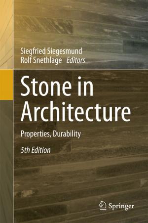 Cover of the book Stone in Architecture by Jamal Jokar Arsanjani