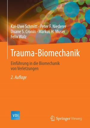 Cover of the book Trauma-Biomechanik by Fuxue Zhang, Wei Zhang, Guosheng Wang