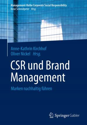 Cover of the book CSR und Brand Management by Maria Kordjamshidi
