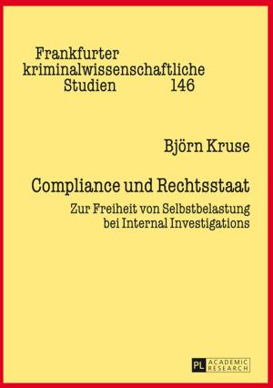 Cover of the book Compliance und Rechtsstaat by Barbara Przybyszewska-Jarminska