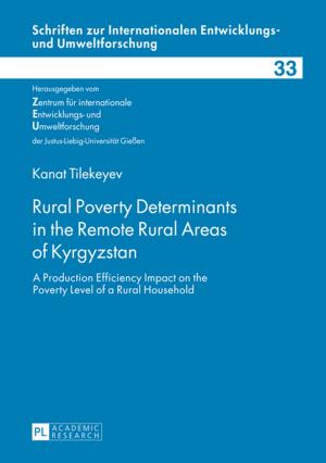 Cover of the book Rural Poverty Determinants in the Remote Rural Areas of Kyrgyzstan by Martin Simonson, Raúl Montero Gilete