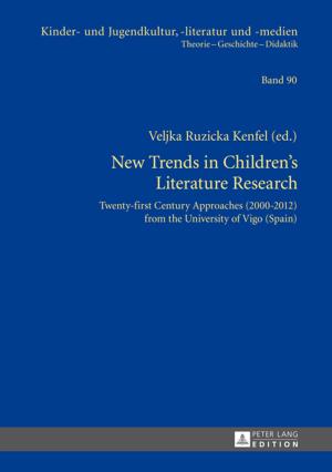 Cover of the book New Trends in Children's Literature Research by Susana Sampaio-Dias