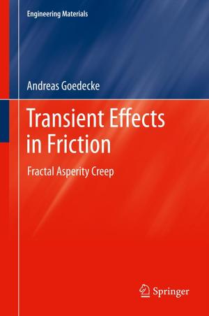 Cover of the book Transient Effects in Friction by Herbert Budzikiewicz, Rogelio Pereda-Miranda, Daniel Rosas-Ramírez, Jhon Castañeda-Gómez