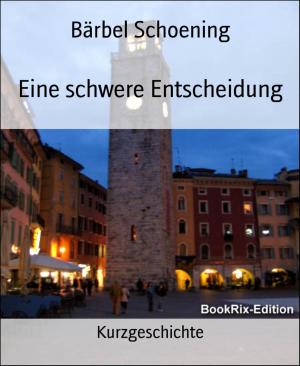 Cover of the book Eine schwere Entscheidung by Hans-Jürgen Raben