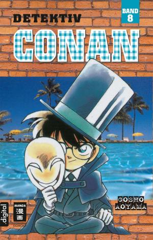 Book cover of Detektiv Conan 08
