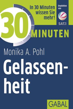 Cover of the book 30 Minuten Gelassenheit by Dorothee Zapke