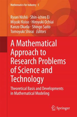 Cover of the book A Mathematical Approach to Research Problems of Science and Technology by Ryuji Takahashi