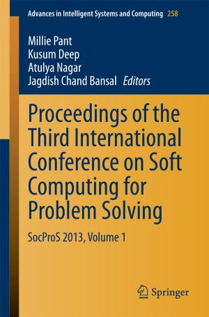 Cover of the book Proceedings of the Third International Conference on Soft Computing for Problem Solving by K. Muralidharan