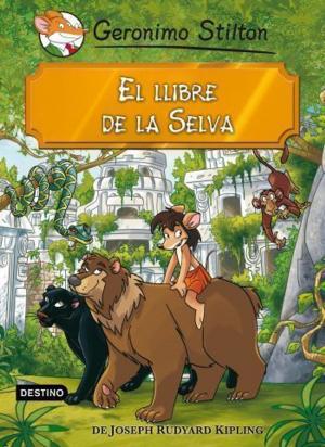 Cover of the book El llibre de la selva by Geronimo Stilton