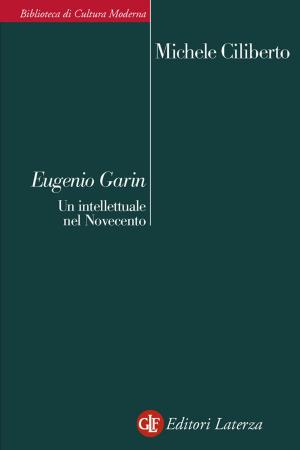 Cover of the book Eugenio Garin by Adriano Pessina, Henri Bergson
