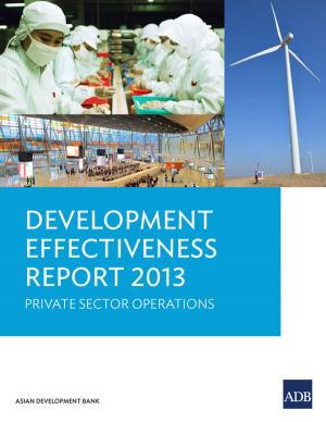 Cover of Development Effectiveness Report 2013