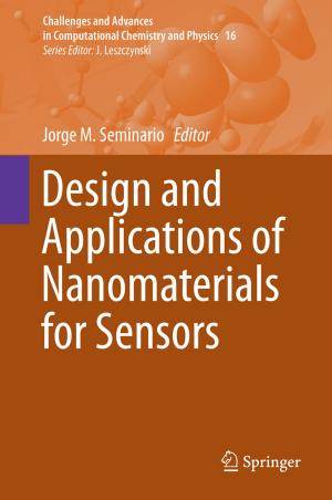 Cover of the book Design and Applications of Nanomaterials for Sensors by J. Marks