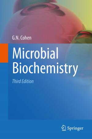 Book cover of Microbial Biochemistry