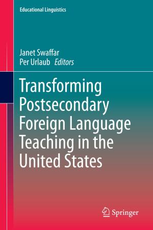 Cover of the book Transforming Postsecondary Foreign Language Teaching in the United States by O. S. Miettinen