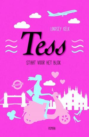 Cover of the book Tess staat voor het blok by Vicky Halls
