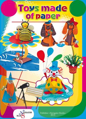 Book cover of Toys made of paper