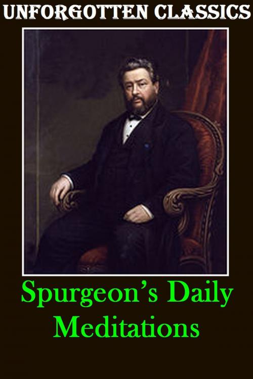 Cover of the book Spurgeon’s Daily Meditations by Charles Haddon Spurgeon, Liongate Press