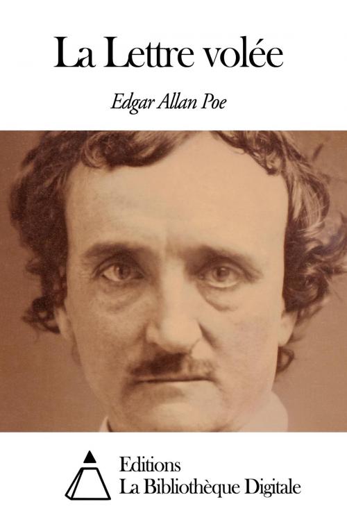 Cover of the book La Lettre volée by Edgar Allan Poe, Editions la Bibliothèque Digitale