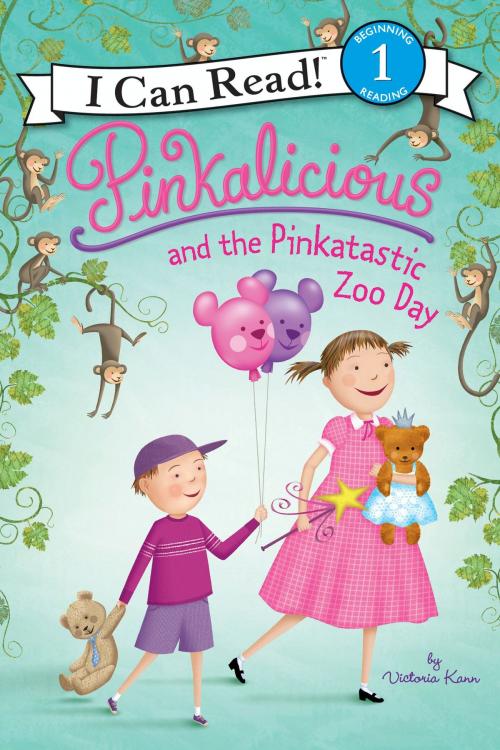 Cover of the book Pinkalicious and the Pinkatastic Zoo Day by Victoria Kann, HarperCollins