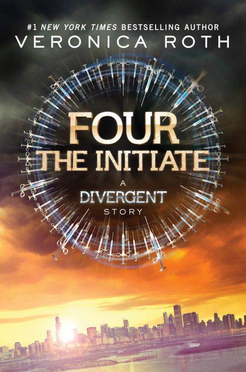 Cover of the book Four: The Initiate by Veronica Roth, Katherine Tegen Books