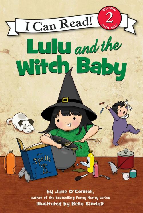 Cover of the book Lulu and the Witch Baby by Jane O'Connor, HarperCollins