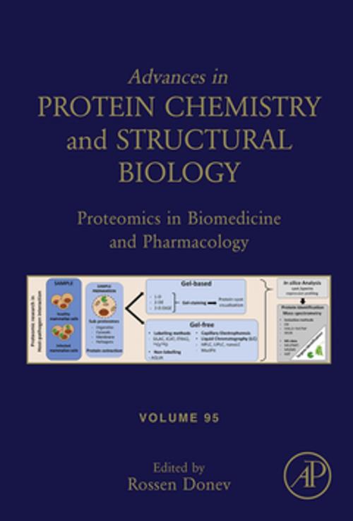 Cover of the book Proteomics in Biomedicine and Pharmacology by Rossen Donev, Elsevier Science