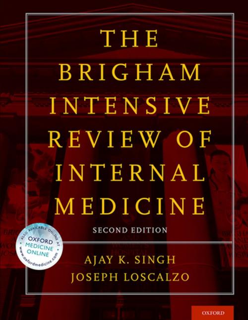 Cover of the book Brigham Intensive Review of Internal Medicine by , Oxford University Press
