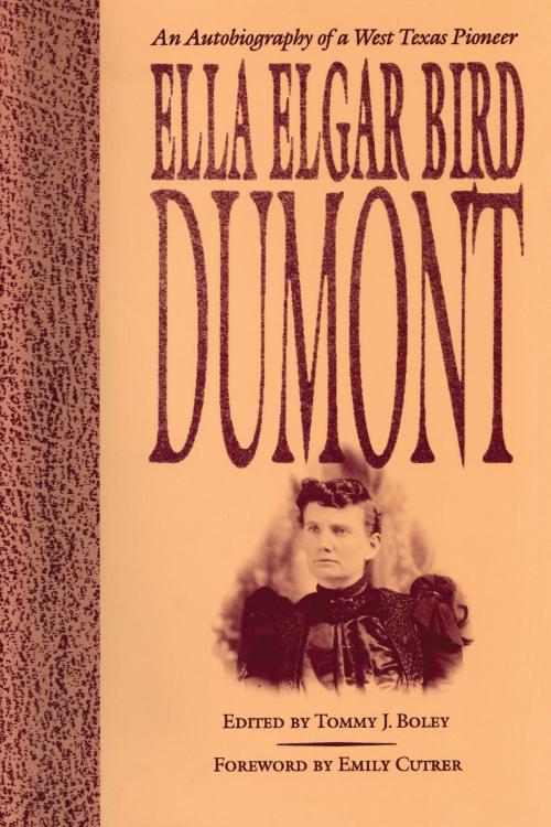 Cover of the book Ella Elgar Bird Dumont by Ella Elgar Bird Dumont, University of Texas Press