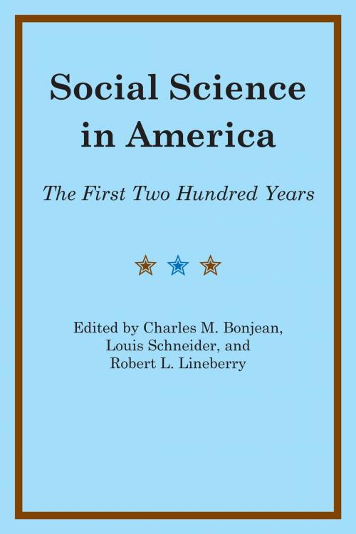 Cover of the book Social Science in America by , University of Texas Press