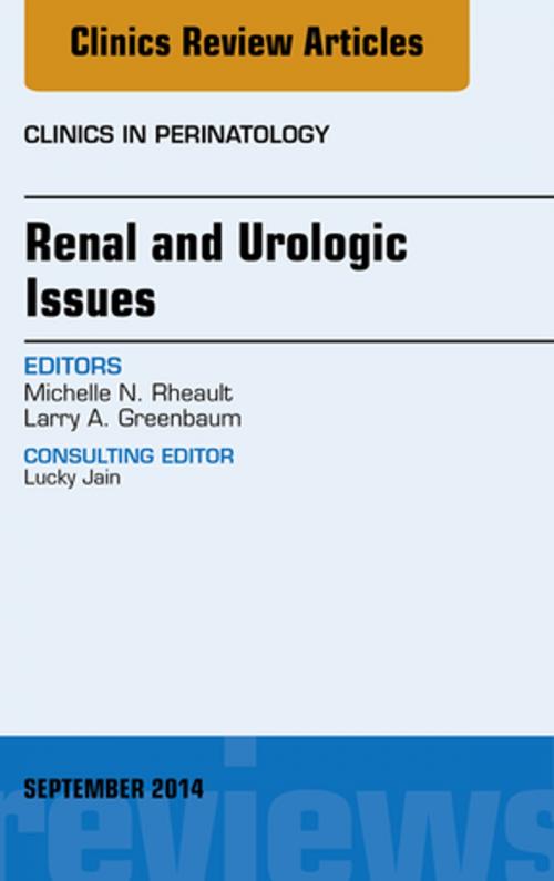 Cover of the book Renal and Urologic Issues, An Issue of Clinics in Perinatology, E-Book by Michelle Rheault, MD, Elsevier Health Sciences