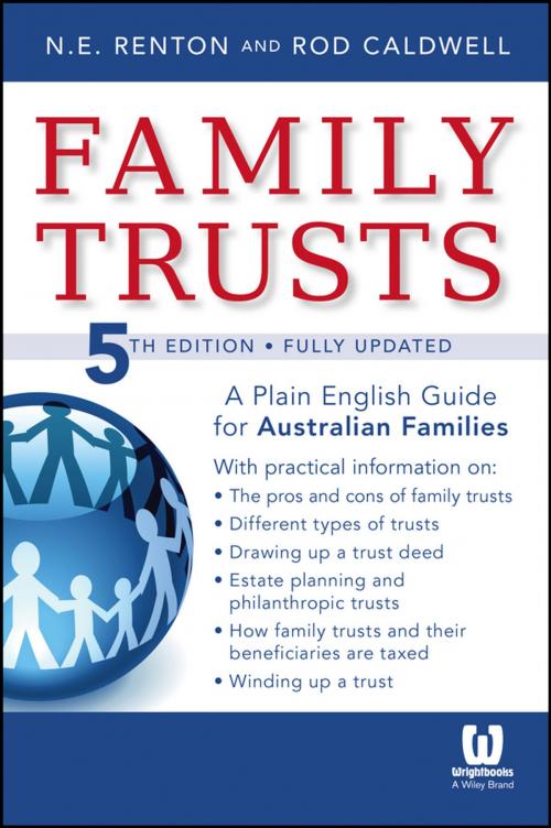 Cover of the book Family Trusts by Rod Caldwell, N. E. Renton, Wiley